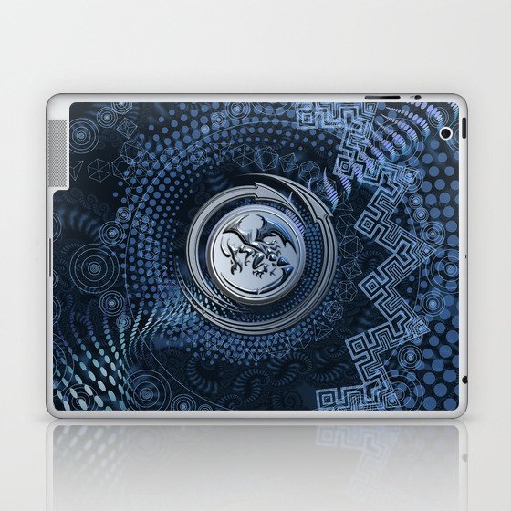Emblem of Dragons Frost Laptop & iPad Skin