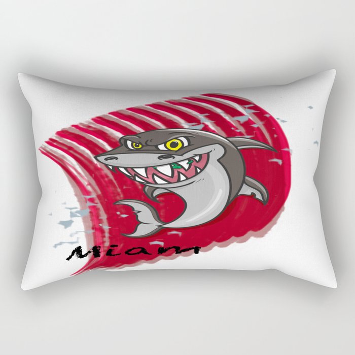 Requin mangeur Rectangular Pillow