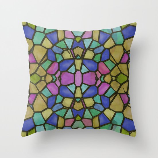 Glass Throw Pillow