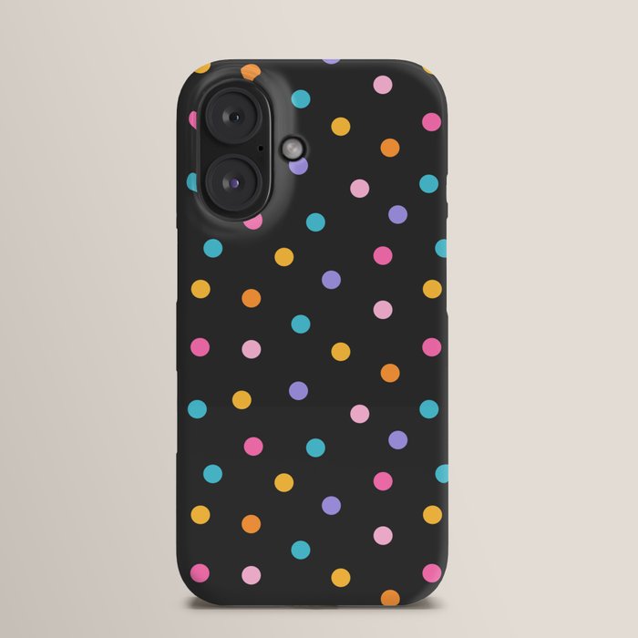 Society6 ケース Blue polka dot Photography Amazon.com: Classic Navy Blue Polkadots Pattern, Boho Polka