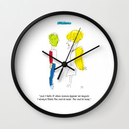 The Scene - Angels Wall Clock