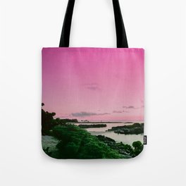 Pink Sky in Mexico Tote Bag