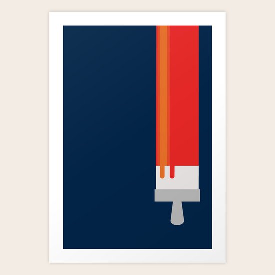 Paint Art Print