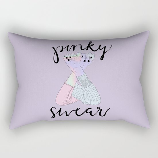 Pinky Swear Rectangular Pillow