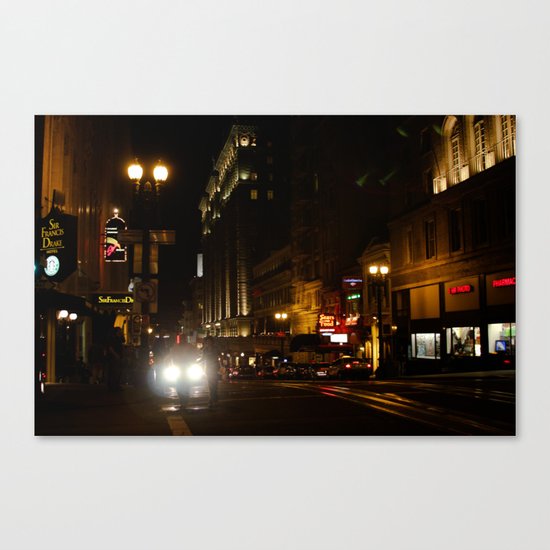 Down Town San Fran Canvas Print