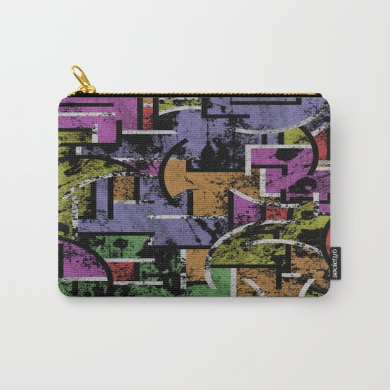 Textured Segregation Carry-All Pouch