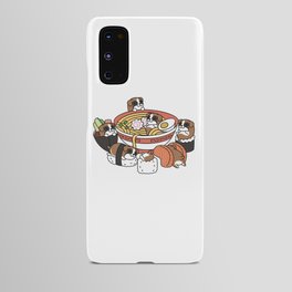 Ramen Sushi Boxer Dog Android Case