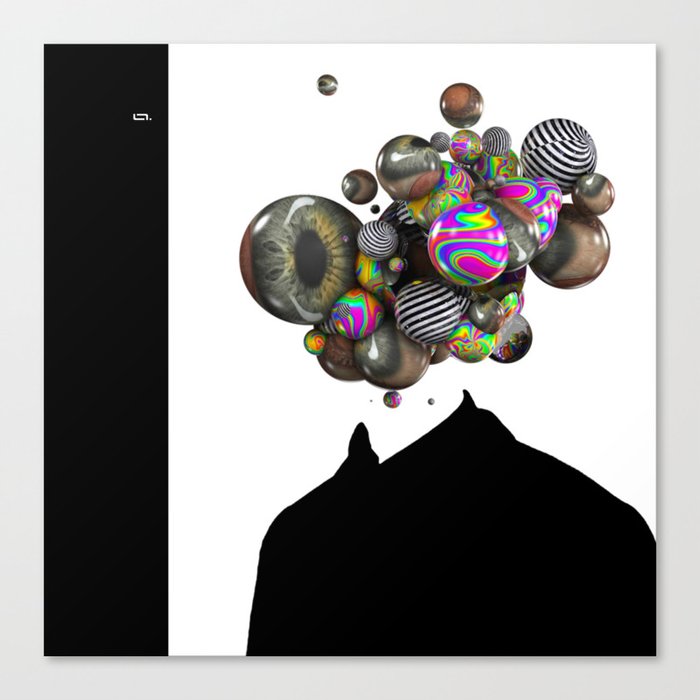 Mr Abstract #11 Canvas Print