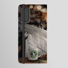 Morning Breakfast-Time For A Paws Android Wallet Case