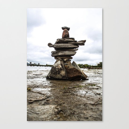 Rock Sculpture Canvas Print