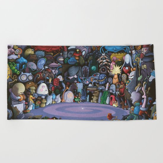 The God Particle Beach Towel