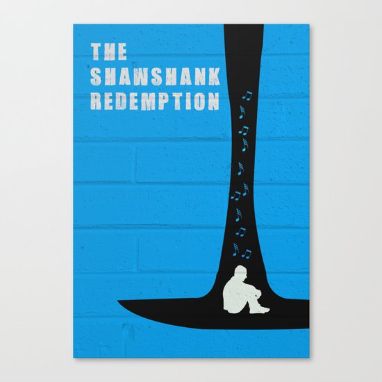 The Shawshank Redemption Abstract Minimalist Canvas Print