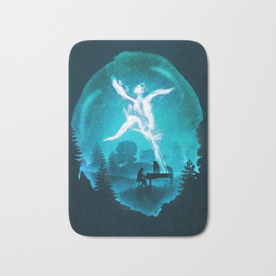 Summoning the Muse Bath Mat
