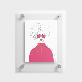 Style The Pink Floating Acrylic Print