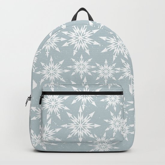 Merry Christmas Wintertime - Snowflakes pattern Backpack