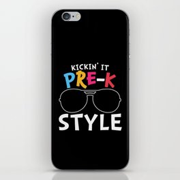 Kickin' It Pre-K Style iPhone Skin
