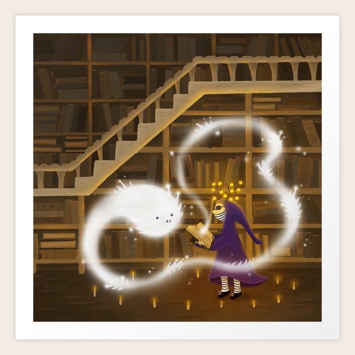 Baby Spirit Art Print