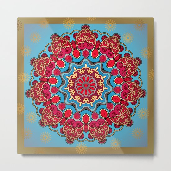 Mix&Match: Merry Christmas From Tibet (with LOVE!) 03 Metal Print