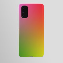 12 Rainbow Gradient Colour Palette 220506 Aura Ombre Valourine Digital Minimalist Art Android Case