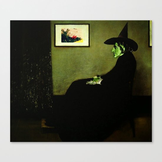 Wizzler's Mother | Wicked Witch Canvas Print