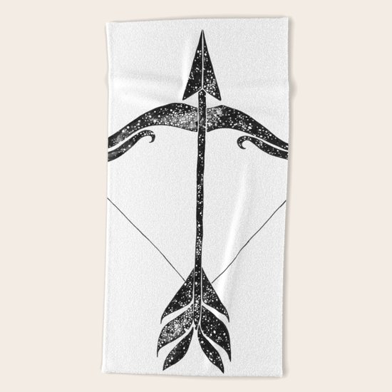 Sagittarius Beach Towel