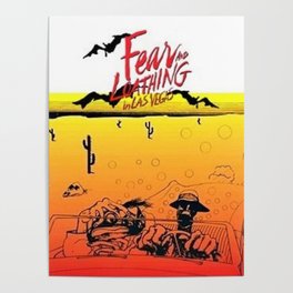 Fear and Loathing in Las Vegas- Desert Poster