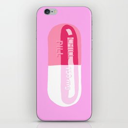 Chill Pill Pink iPhone Skin