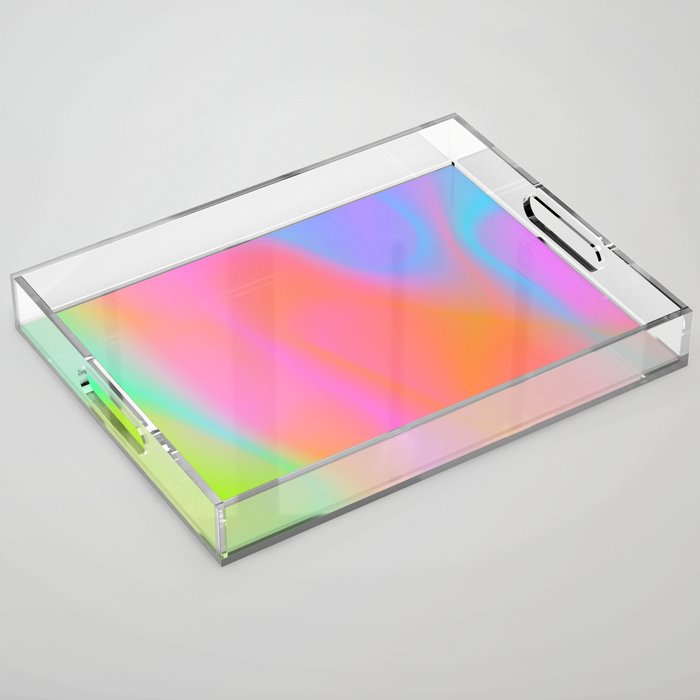 Neon Colors Acrylic Tray