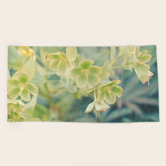 Spring Garden Beach Towel