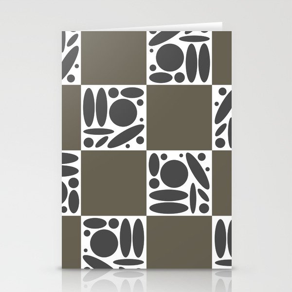 Geometric modern shapes 11 Stationery Cards