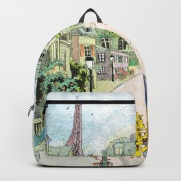 Madeline Montmartre colored Backpack