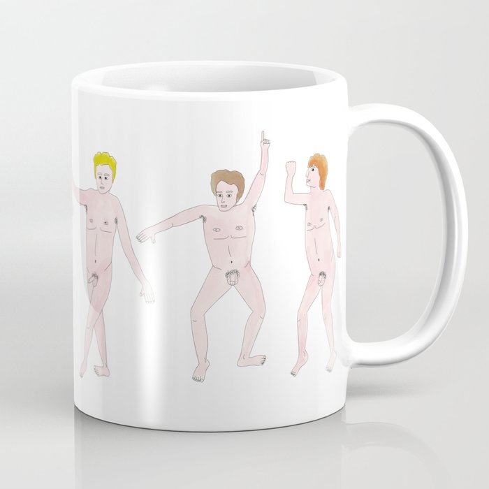 Naked men dancing Coffee Mug