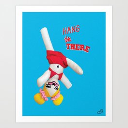Hang in There Baby  Art Print