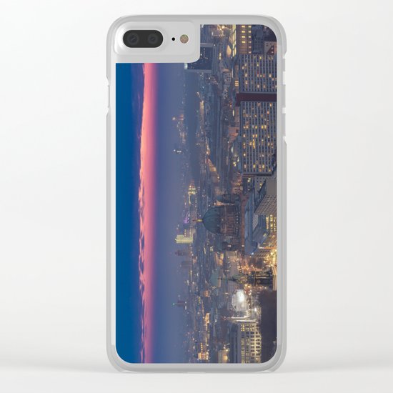 Sunset in Berlin Clear iPhone Case