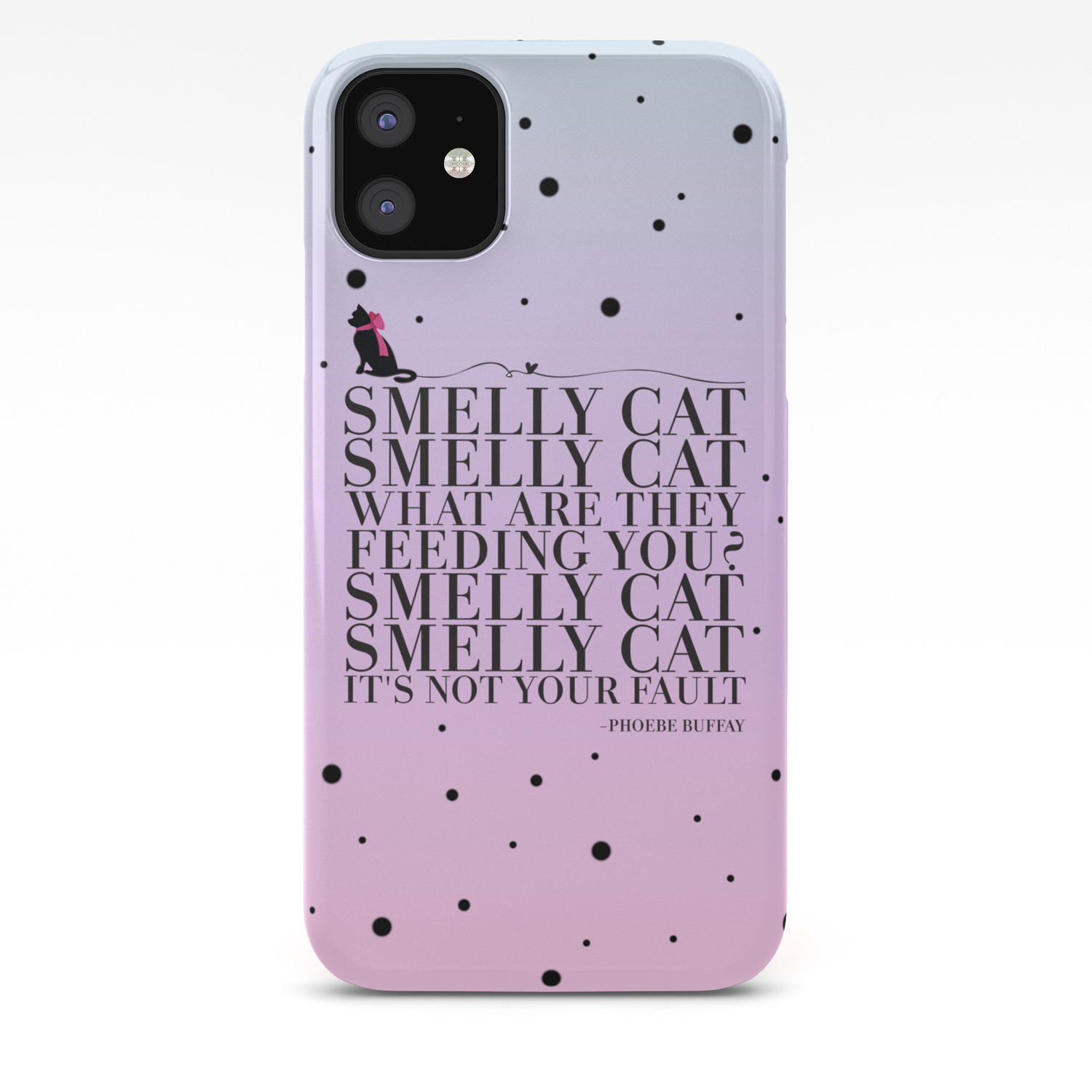 Smelly Cat Iphone Case By Saraeshak Society6