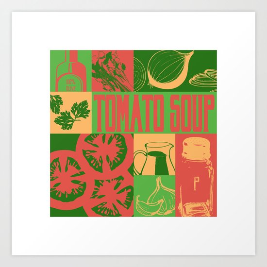 Tomato Soup Art Print