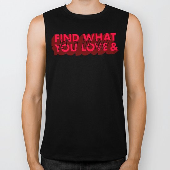 Let it kill you. Biker Tank