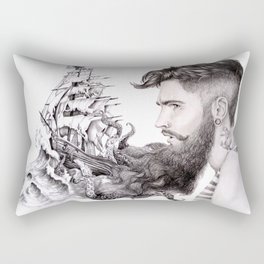 Sailor's Beard Rectangular Pillow