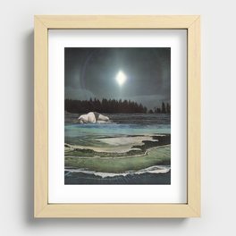 Barriers Recessed Framed Print