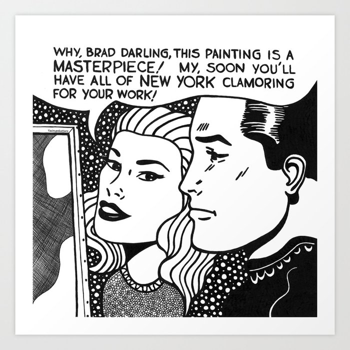 Roy Lichtenstein - Masterpiece Art Print
