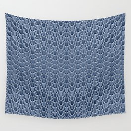 Seigaiha // Japanese Collection Wall Tapestry