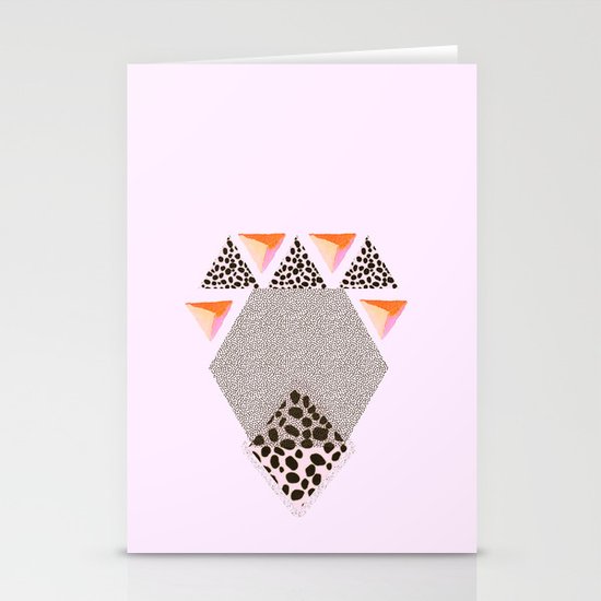 LEOPARD DIAMOND Stationery Cards