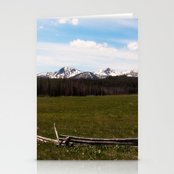 mountains. Stationery Cards