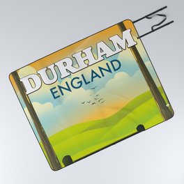 Durham England travel poster Picnic Blanket
