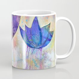 Just do you, trio of abstract lotus flowers Coffee Mug