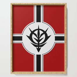 Principality of Zeon Flag Serving Tray