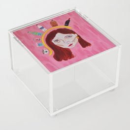Thirsty Girl Acrylic Box