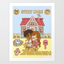 Sweet Home Art Print