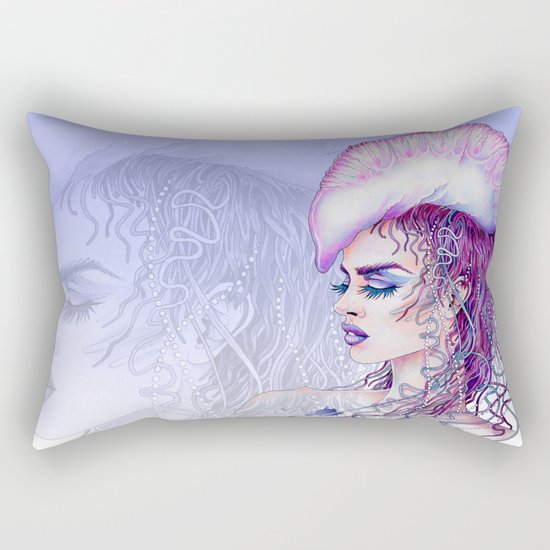 Portuguese War Woman Rectangular Pillow