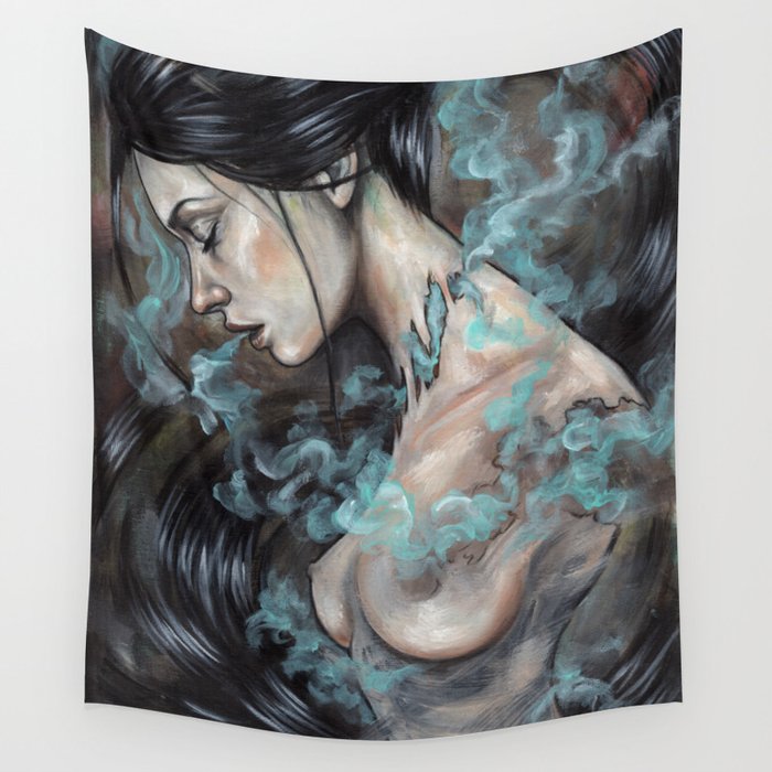 Smoked Wall Tapestry